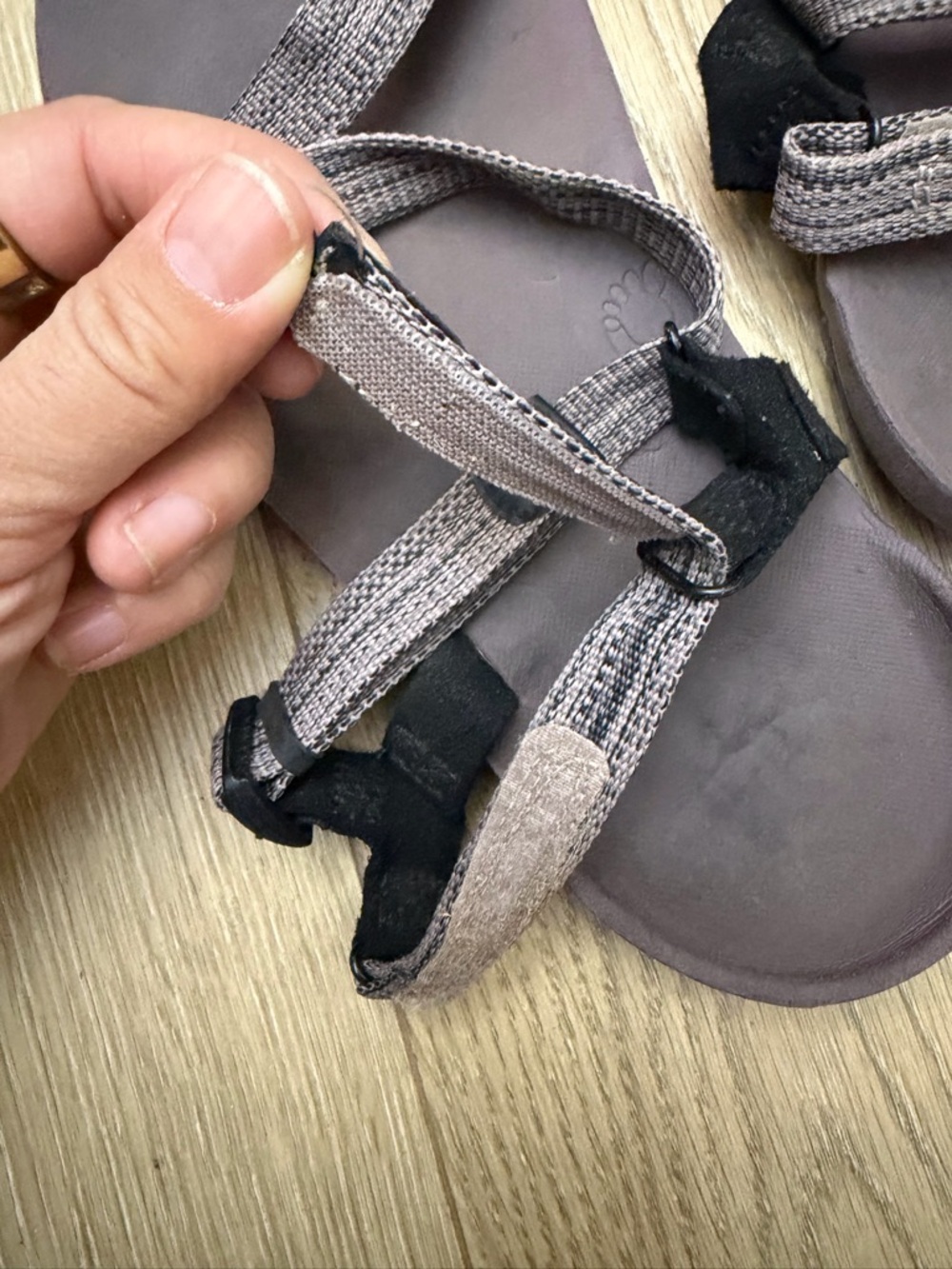 Xero Brown Strappy Minimalist Sandals z-trail ev size 7 women’s - Picture 2 of 9